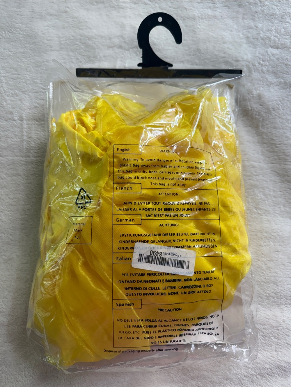 Leg Avenue Yellow Organza Babydoll Dress Small/P Fairy Halloween Costume NIP - Picture 9 of 9